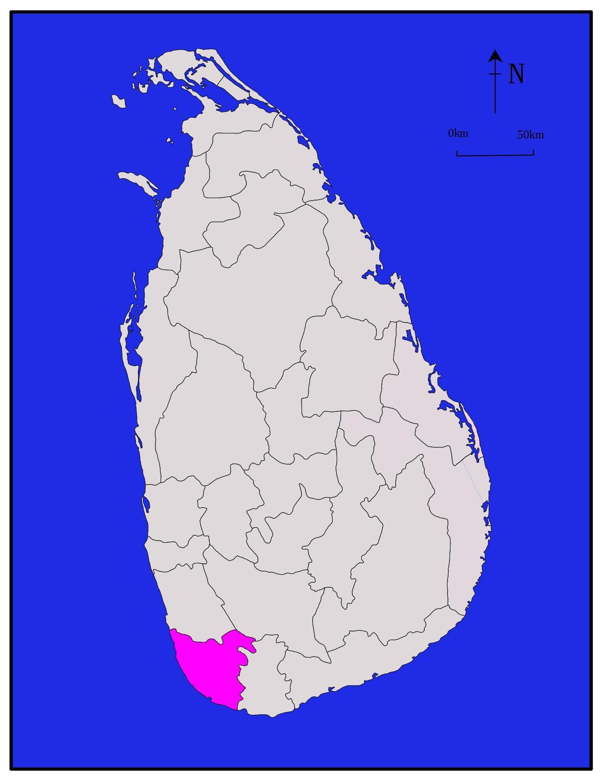 harta galle, Sri Lanka