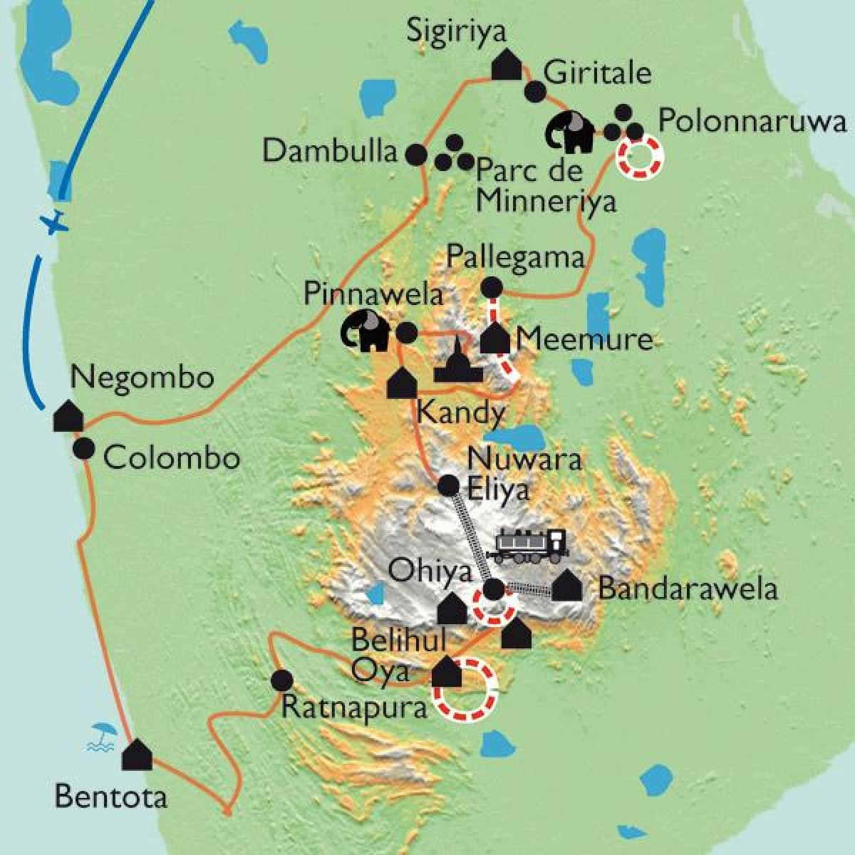 Sri Lanka harta sigiriya