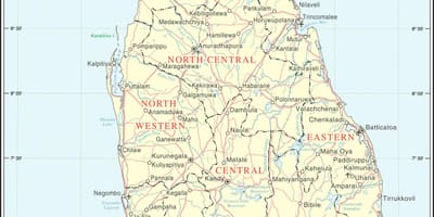 Harta Sri Lanka oras