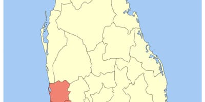 Harta Sri Lanka western province